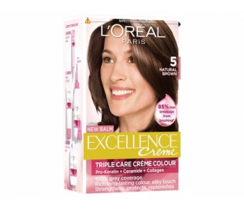 LOREAL HAIR COLOUR LIGHT BROWN 5